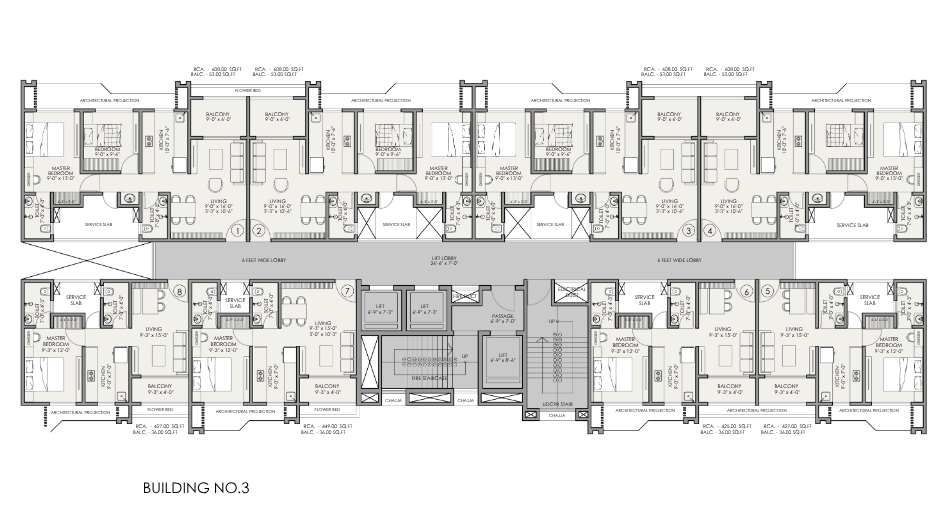 Ramdev-Avighna-Sky-Typical-Floor-Plan